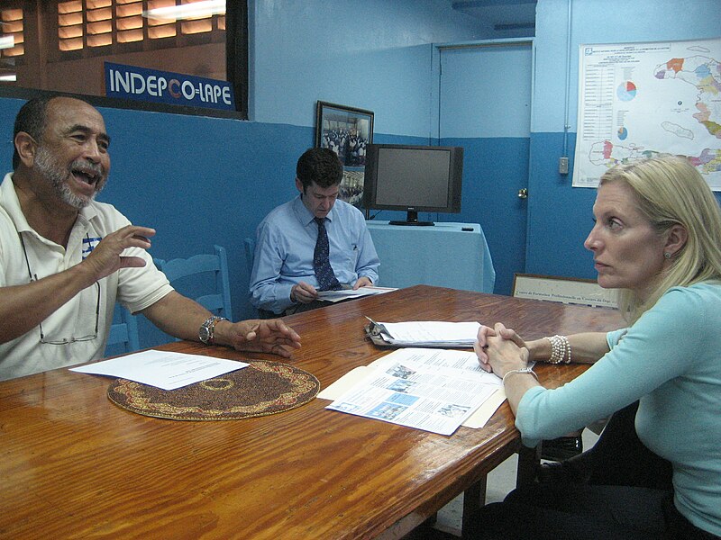 File:Under Secretary Lael Brainard visits Haiti, 7 29 2010 (4855083896).jpg