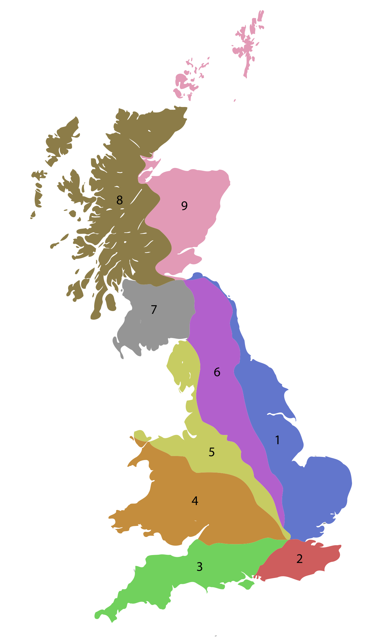 Great Britain road numbering scheme - Wikipedia