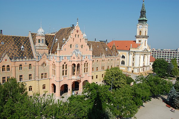 Kecskemét, the capital of the county