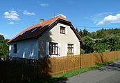 Čeština: Dům ve vsi Věžničky v okrese Benešov ve Středočeském kraji. English: House in the village of Věžničky,Benešov District, Central Bohemian Region, Czech Republic.