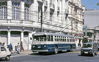 Trolleybuses in Valparaíso