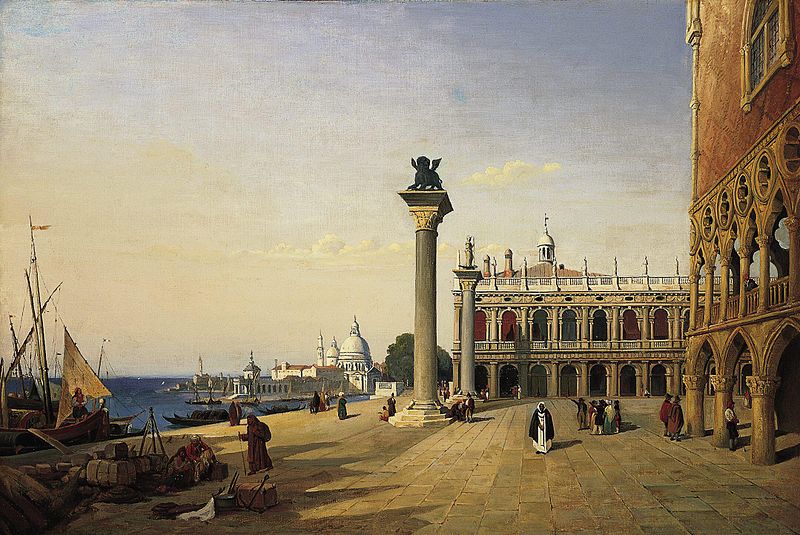 Datei:Venise, La Piazetta (Camille Corot).jpg