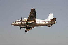 イギリス空軍のビッカース ヴァレッタ C.2（VX573）