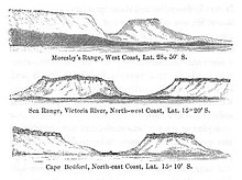 Views of Moresbys Range Sea Range and Cape Bedford (Discoveries in Australia).jpg