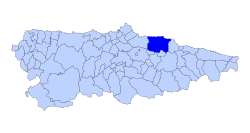 Location of Villaviciosa