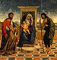 The Virgin with Child and Saints adored by Doge Leonardo Loredan, Vincenzo Catena, 1506, Duždeva Palača, Venecija