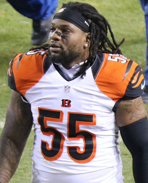 Burfict with the Cincinnati Bengals in 2015