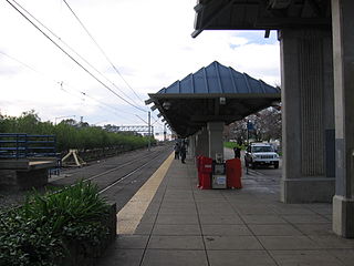 <span class="mw-page-title-main">Watt/I-80 station</span> Light rail station in North Highlands, California