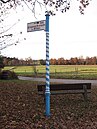 Signpost in Oberbiberg