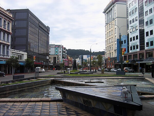 Wellington city centre