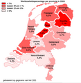 Werkloosheid in Nederland in 2006