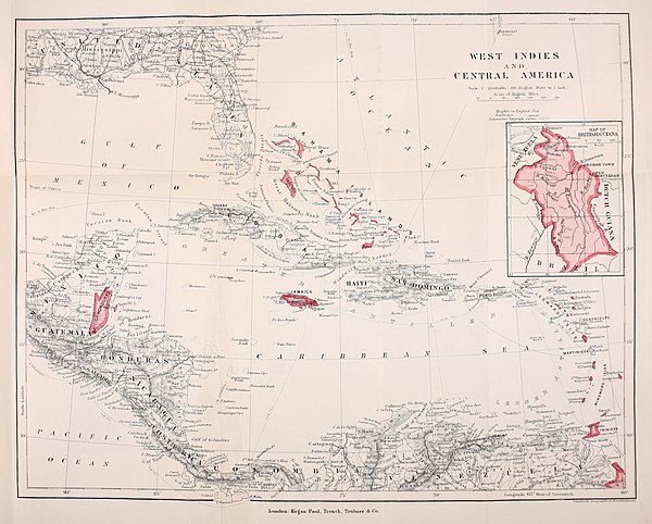 British West Indies in 1900
