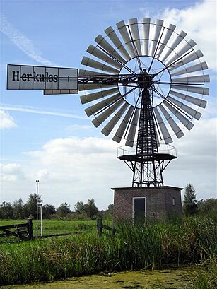 Hoe gaan naar Windmotor De Veenhoop met het openbaar vervoer - Over de plek