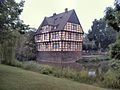 Half-timbered building, location for a museum