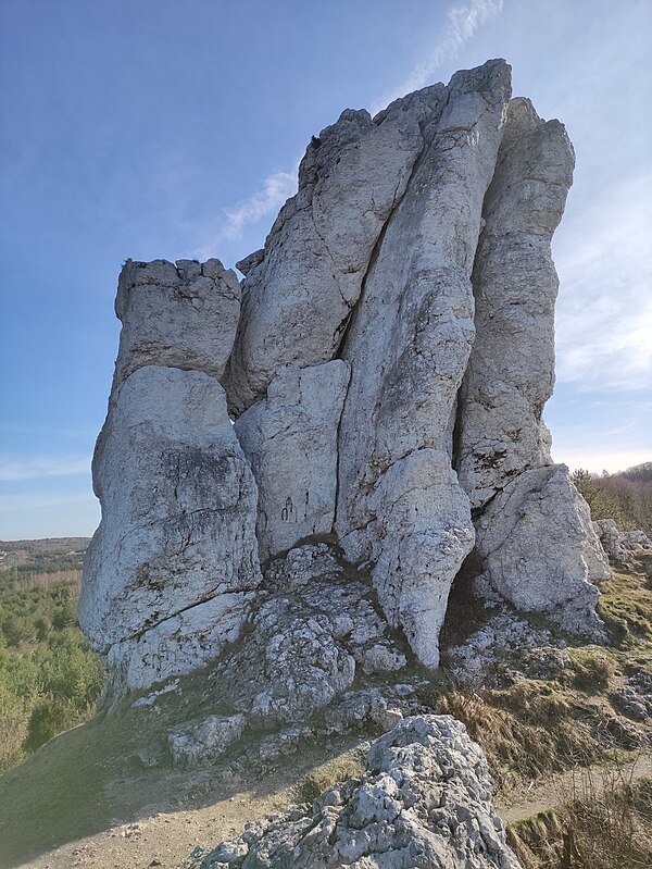 File:Wysoka, Rzędkowickie skały, Rzędkowice, Polsko 01.jpg