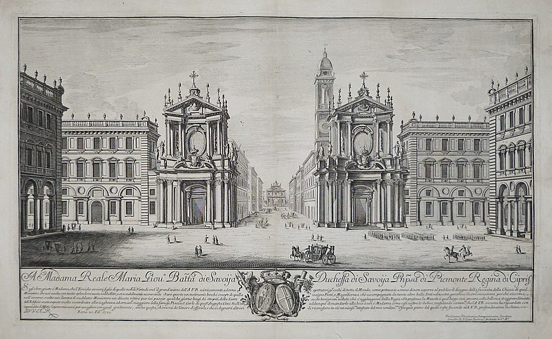 File:"A Madama Reale Maria Giov.ª Batta di Savoya". Torino, Filippo Juvarra - Filippo Vasconi, 1721.jpg