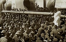 'Divine Service' on board the Athenic, 1914 'Divine Serivce' on board the 'Athenic', 1914 (15163841954).jpg