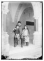 'Kutchuk' Jamal (Cemal) Pasha with two children, St. George's Cathedral, Jerusalem LOC matpc.08138.tif