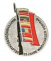 Spilla del 1980 dedicata al 25º anniversario del Patto di Varsavia.