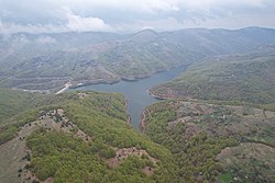 Кнежевско Езеро - Воздушен поглед на Кнежевското Езеро
