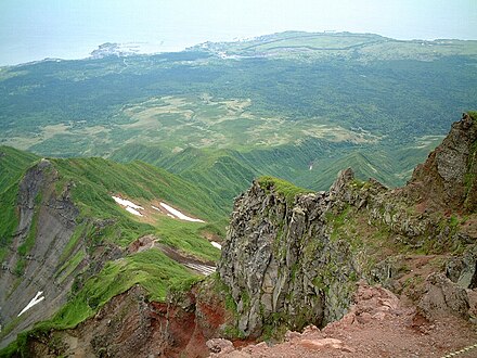 View from Mount Rishiri