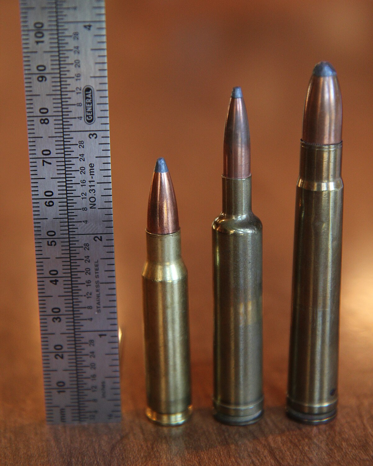 The .257 Weatherby Magnum is a .257 Caliber (6.35 mm) belted bottlenecked c...