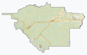 Location the Rock Lake–Solomon Creek Wildland Provincial Park in Alberta