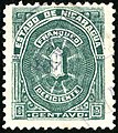 1 c green, light used, 1898 issue, MiP15
