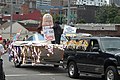 Star Wars themed parade float promoting syphilis testing at a 2005 parade in Seattle, Washington, United States.