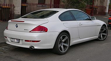 Solicitud colisión lechuga BMW 6 Series (E63) - Wikipedia