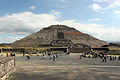 Pirâmide do Sol, em Teotihuacan.