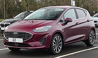 2022 Ford Fiesta Vignale (facelift)