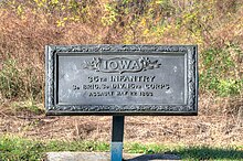 Position Marker at Vicksburg National Military Park 22-26-297-iowa.jpg