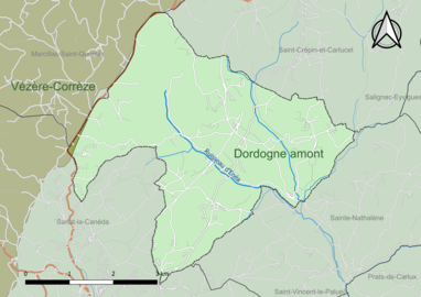 Carte en couleur présentant le(s) SAGE couvrant le territoire communal