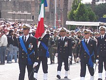 Officers of the Italian Navy in ceremonial winter uniform 2june 2007 399.jpg