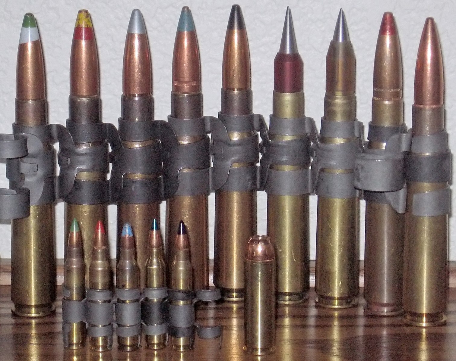 SPOTTER round, "Silver tip" Armor Piercing Incendiary, "Blue...