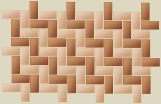 Herringbone pattern Zigzagging chevron pattern