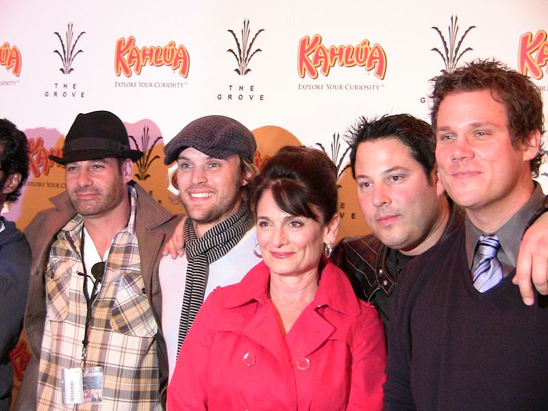 File:Adrian Pasdar, Jesse Spencer, Cristine Rose, Greg Grunberg, and Bob Guiney.jpg