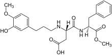 Advantame Structural Formula V.1.svg