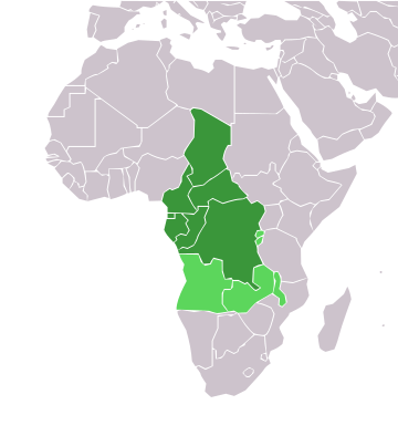 Africa sentrałe