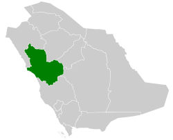 Al Madinah Al Munawwarah Region - Saudi Arabia.svg