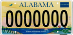 Alabaman license plate, c. 2022.png