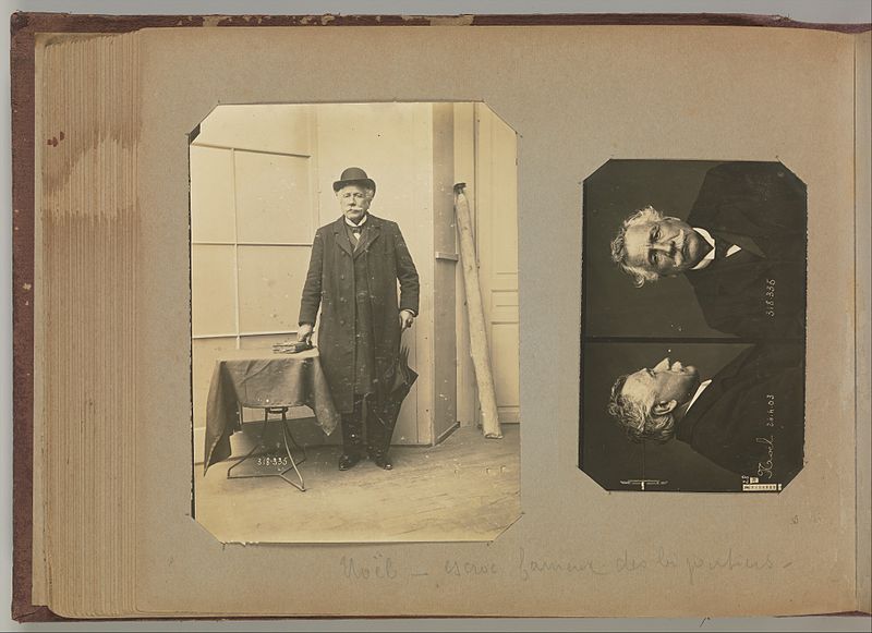 File:Album of Paris Crime Scenes - Attributed to Alphonse Bertillon. DP263715.jpg