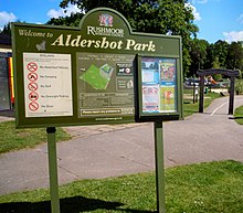 Aldershot Park signage Aldershot Park Signage.jpg