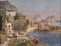 Alwin Arnegger (1883–1916): Capri. Signiert. Öl auf Leinwand, 62 x 80 cm