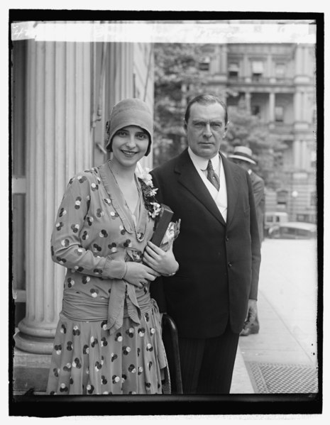 File:Amb. of Brazil & Miss Olga Bergamini de Sa, 6-27-29 LCCN2016843965.tif