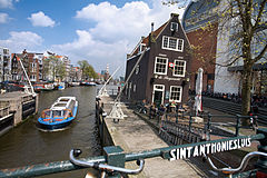 Sint Anthoniesluis Bridge Amsterdam, The Netherlands