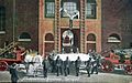 Pràctiques dels bombers d'Amsterdam, Països Baixos, 1910