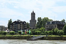 Andernach - Konrad-Adenauer-Allee - Rheinanlagen + Kölner Straße4Villa Michels + Runder Turm (Namedy) 01 ies