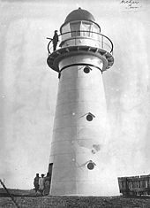 The original Archer Point Light, 1917